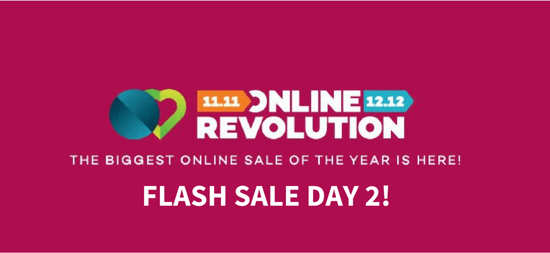 Lazada Online Revolution 2017 Flash Sale Day 2 Header