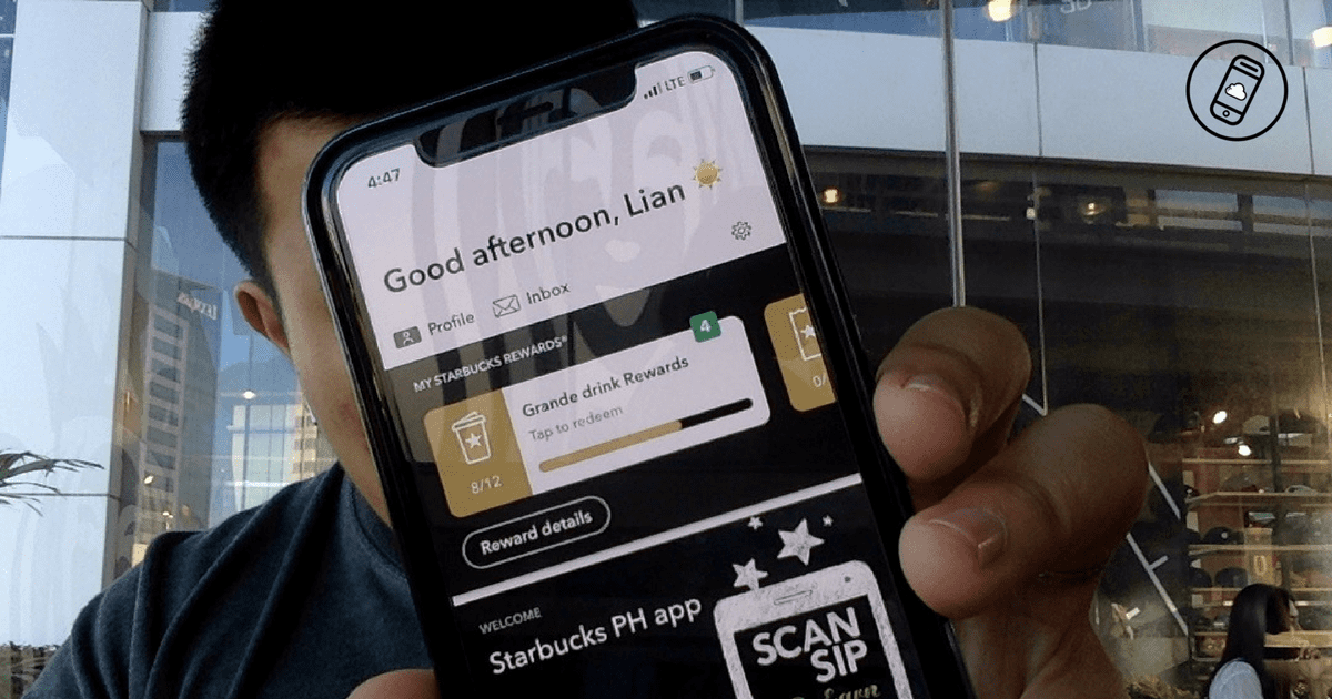 Starbucks Philippines App Experience Header