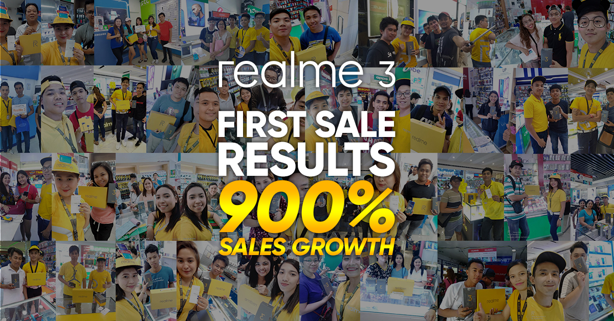 Realme 3 First Sale