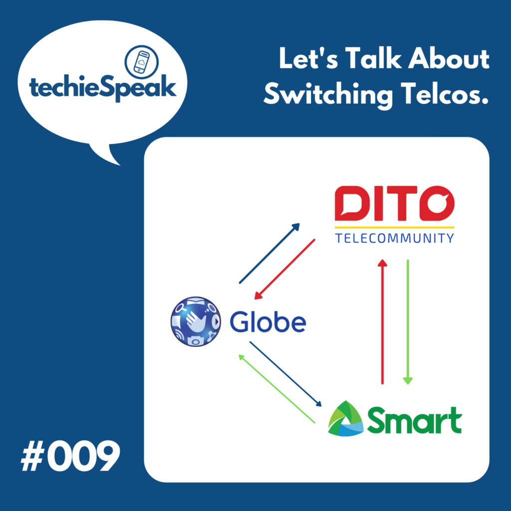 techieSpeak 009 - Switching Telcos