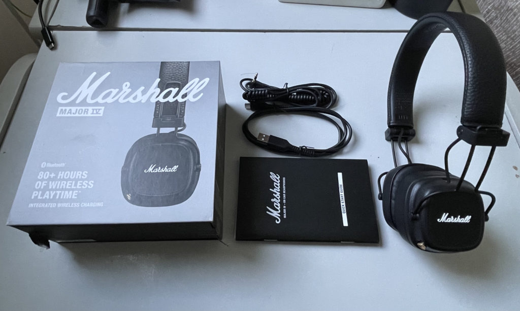 Marshall Major IV Casque Audio Bluetooth - Noir • MediaZone Maroc