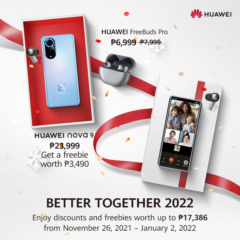 sap vragen Aangepaste HUAWEI Shows Better Together 2022 Christmas Promos – Utterly Techie