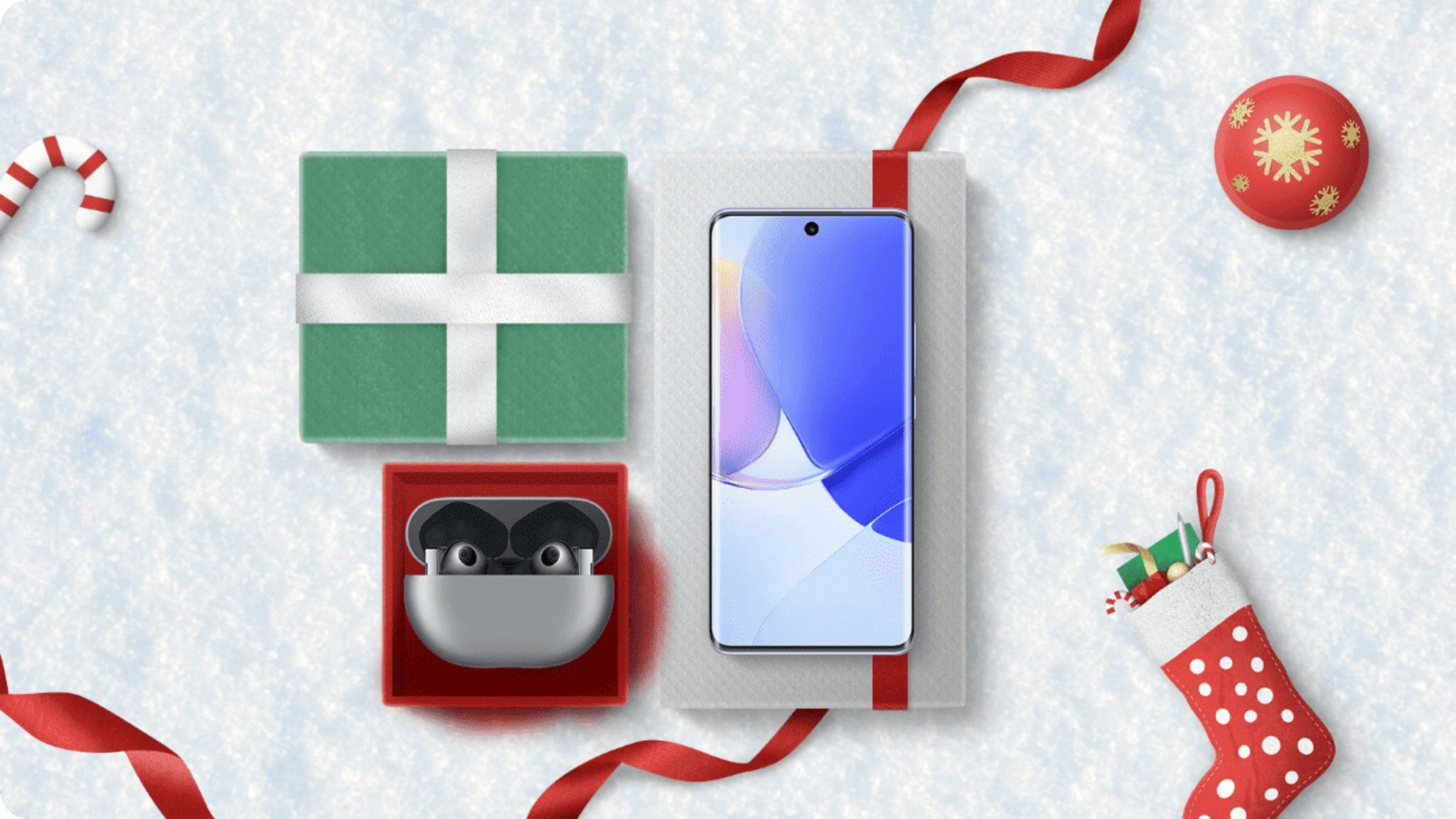 Huawei Better Together 2022 Christmas Promo Header