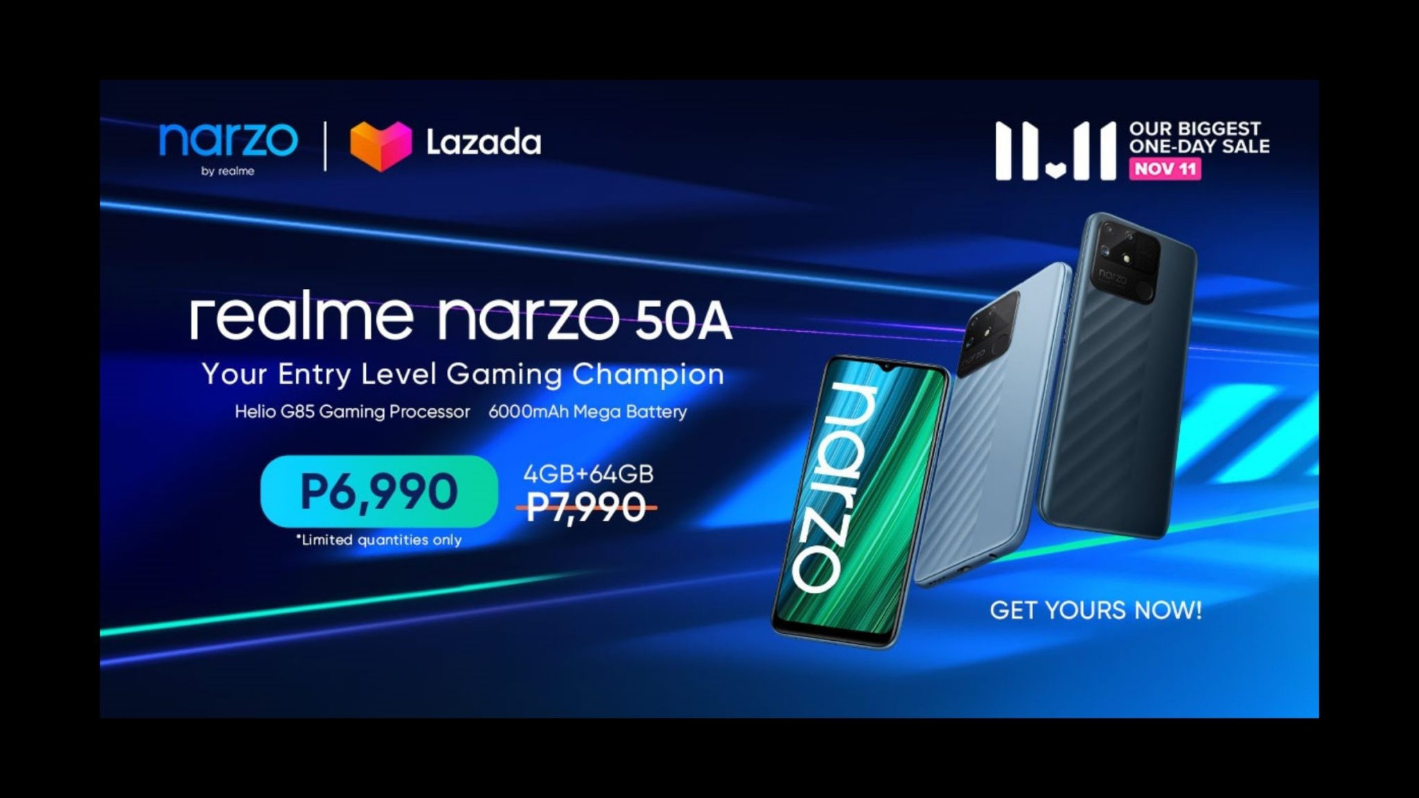 realme Launches narzo 50A Philippines Header