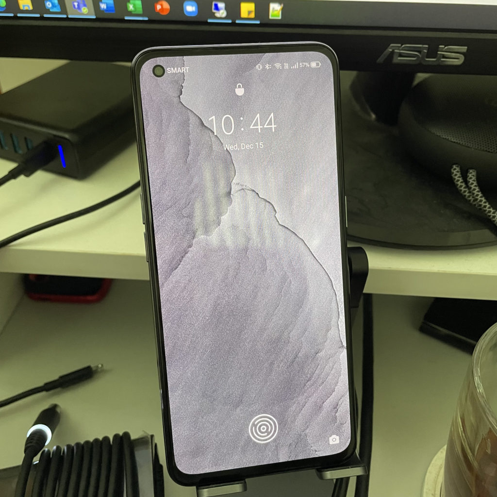 realme GT Master Edition review - in-display fingerprint sensor