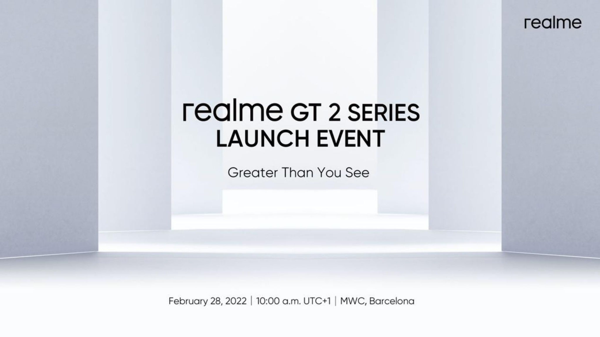 realme GT Series 2 Global Launch Header