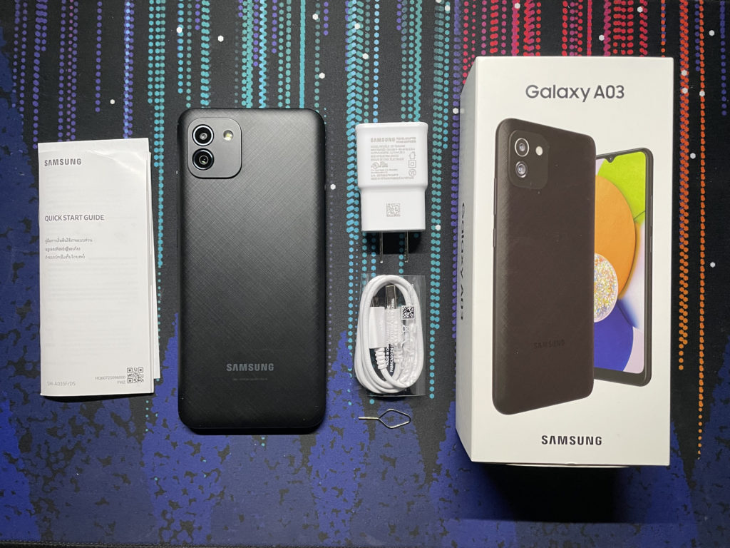 Samsung Galaxy A03 - Unboxing