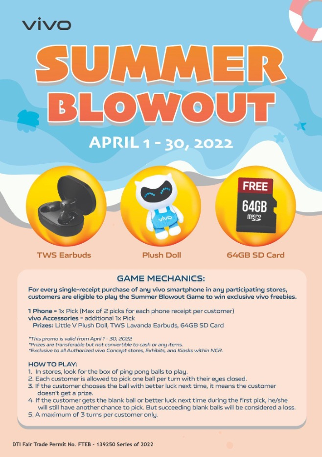 vivo Summer Blowout Game