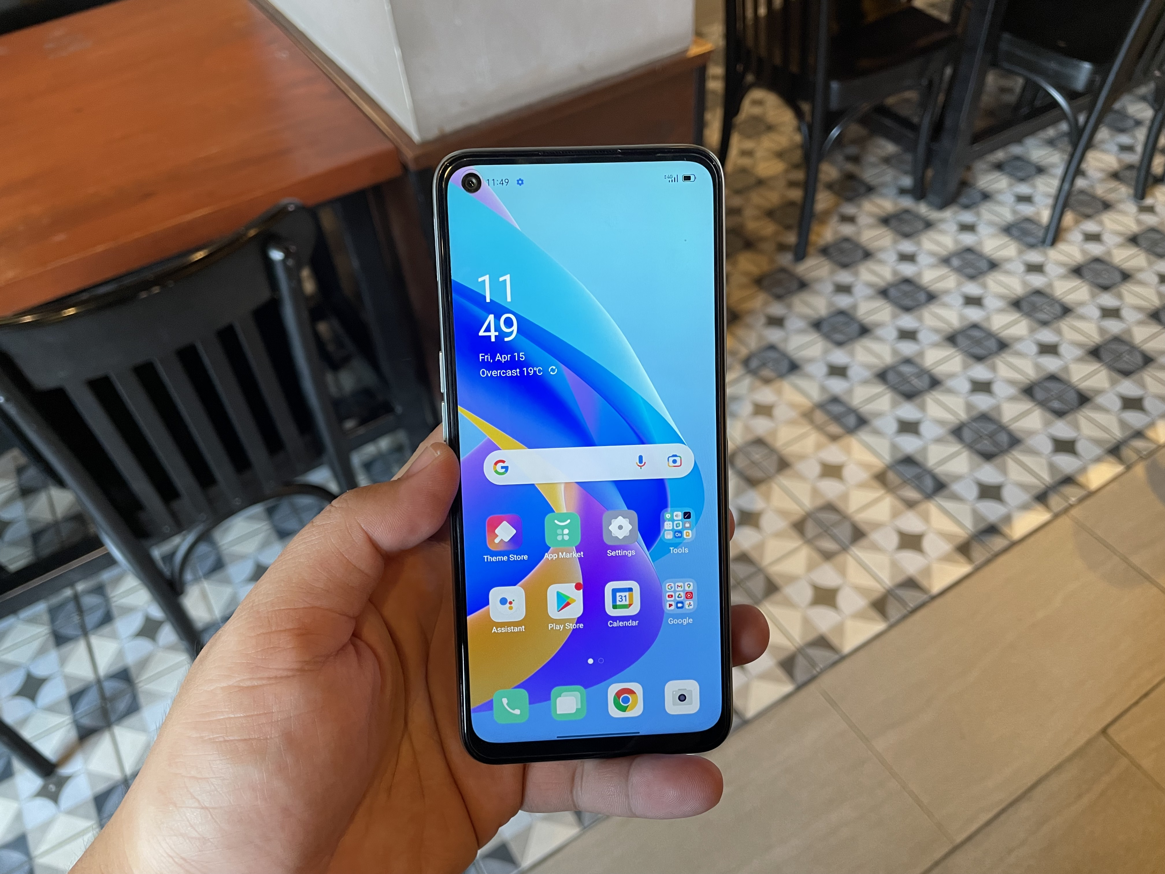 OPPO A76 review - Display