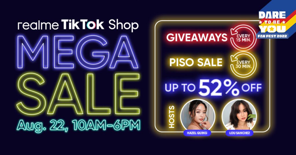 realme TikTok Shop Mega Sale Wave 2