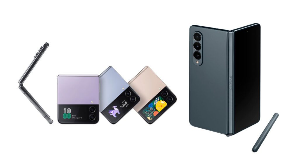 Samsung Galaxy Z Fold 4 and Galaxy Z Flip 4 Header