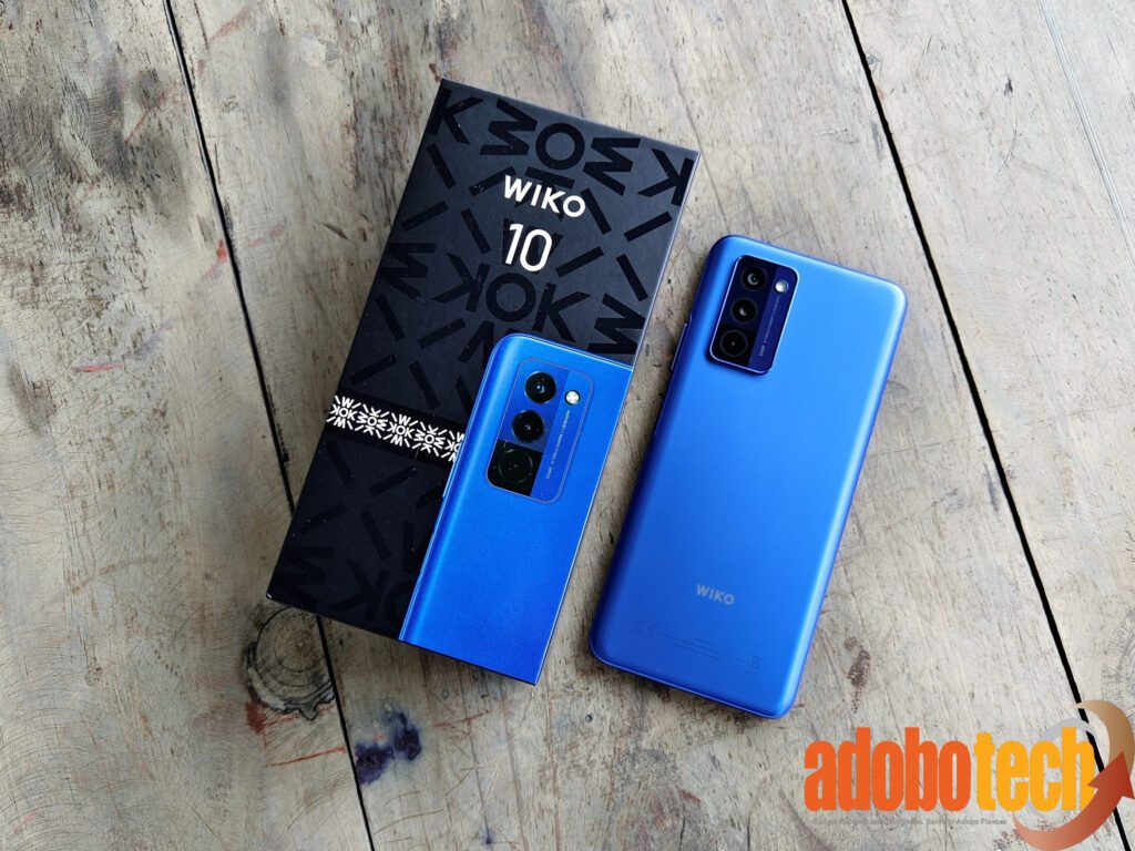 WIKO 10 Review - Klein Blue Retail Box (Credit: Bam of AdoboTech.net)