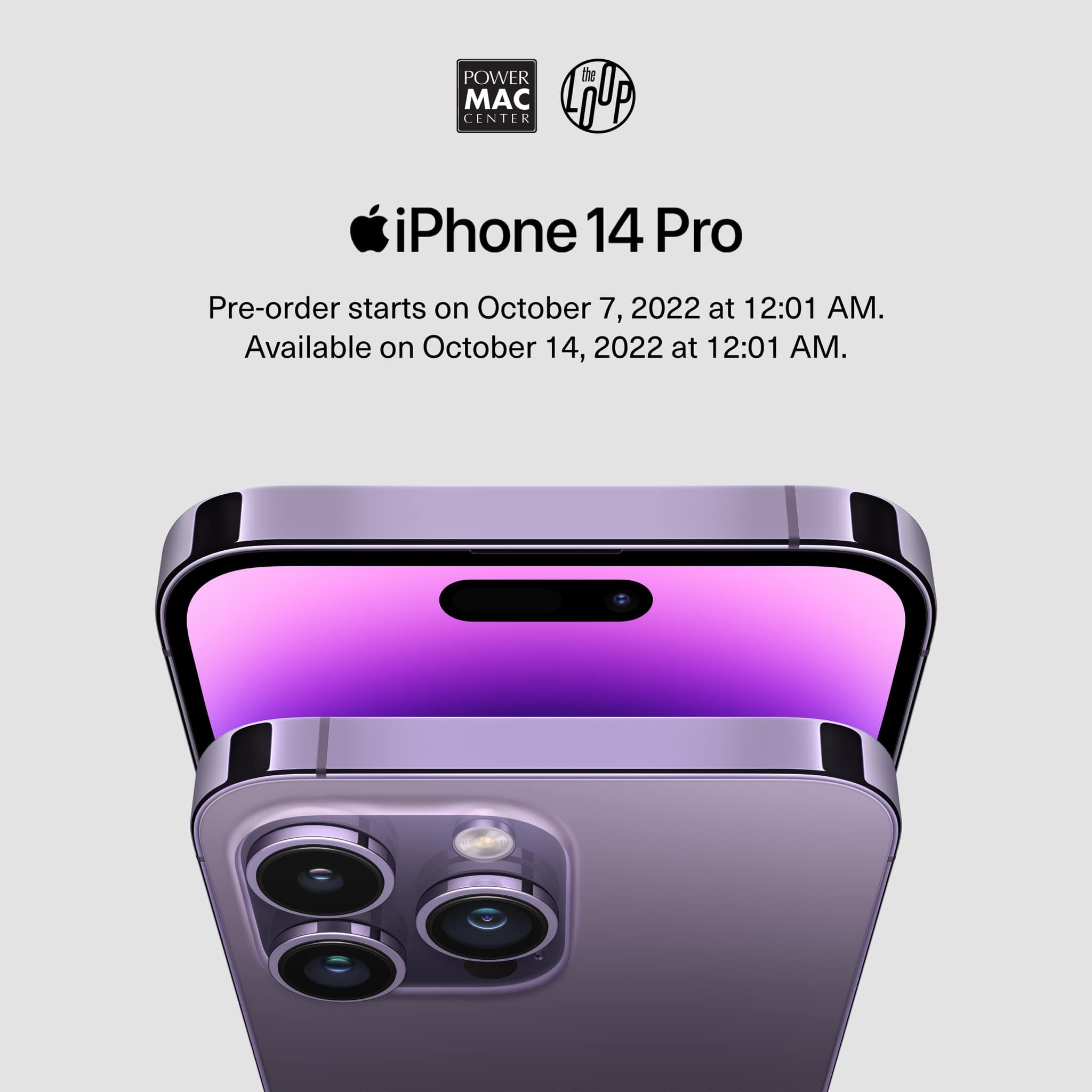 iPhone 14 Power Mac Center Deals - iPhone 14 Pro Hero