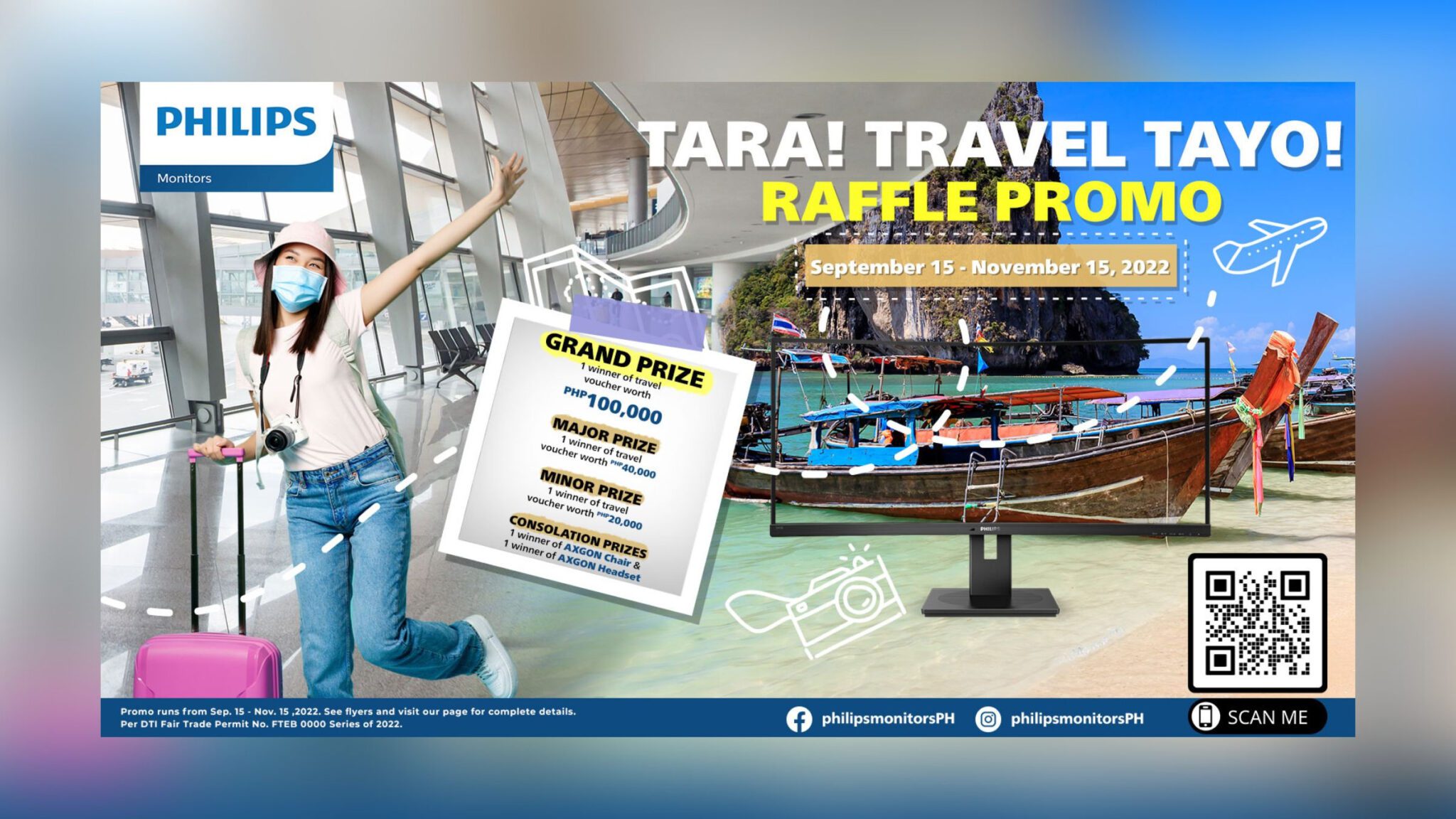 Philips Monitors Promo Tara Travel Tayo Header