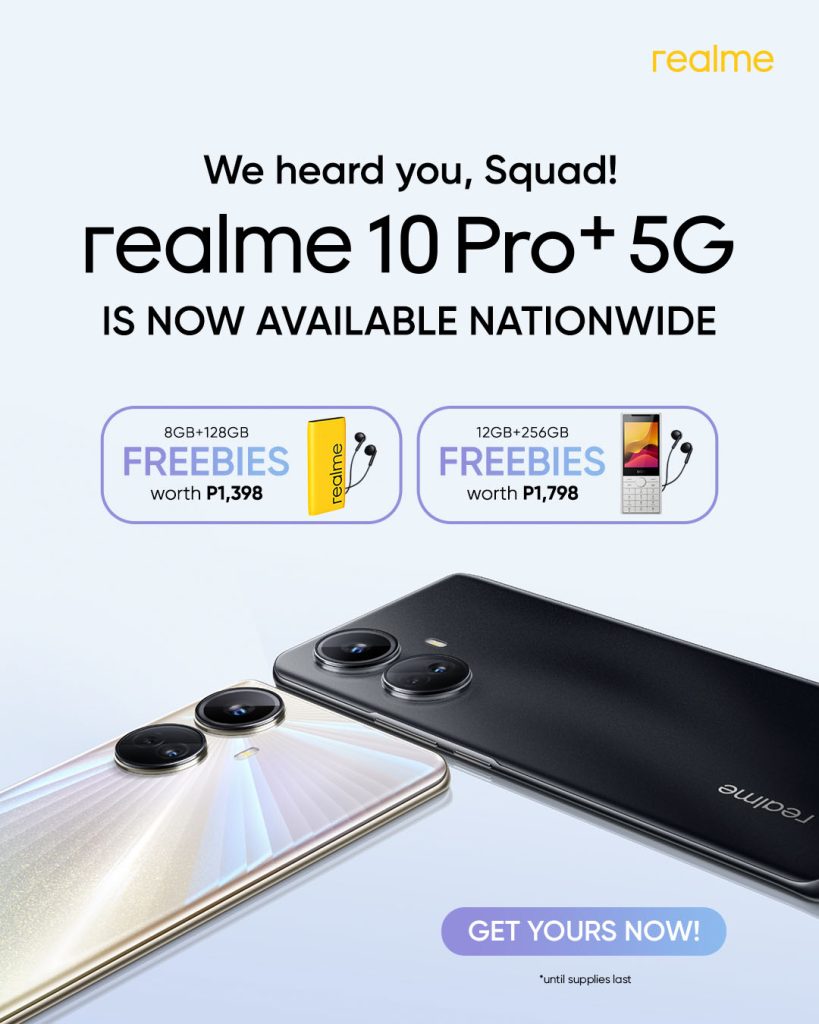 realme 10 Pro+ 5G Now Available