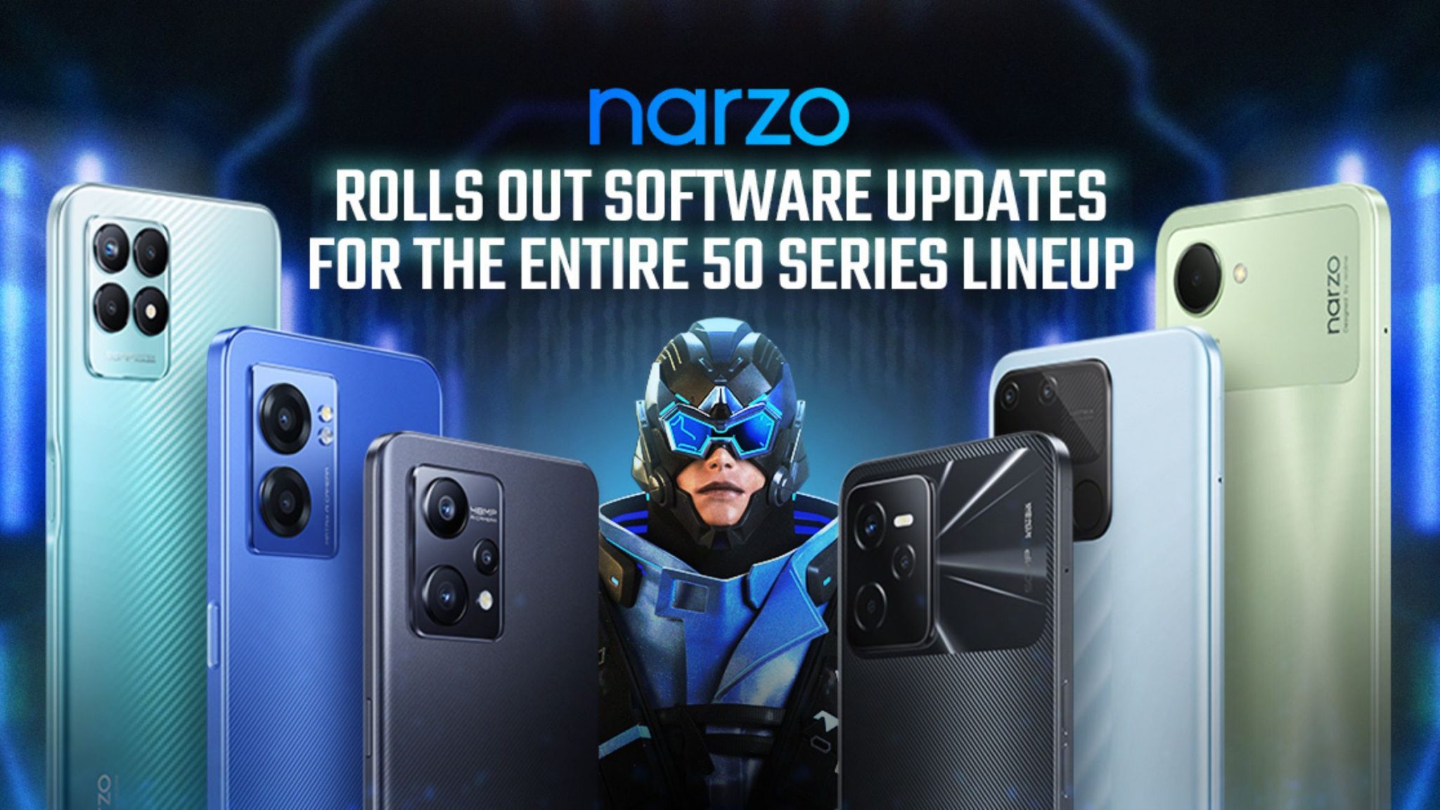 narzo 50 Series Software Updates Header