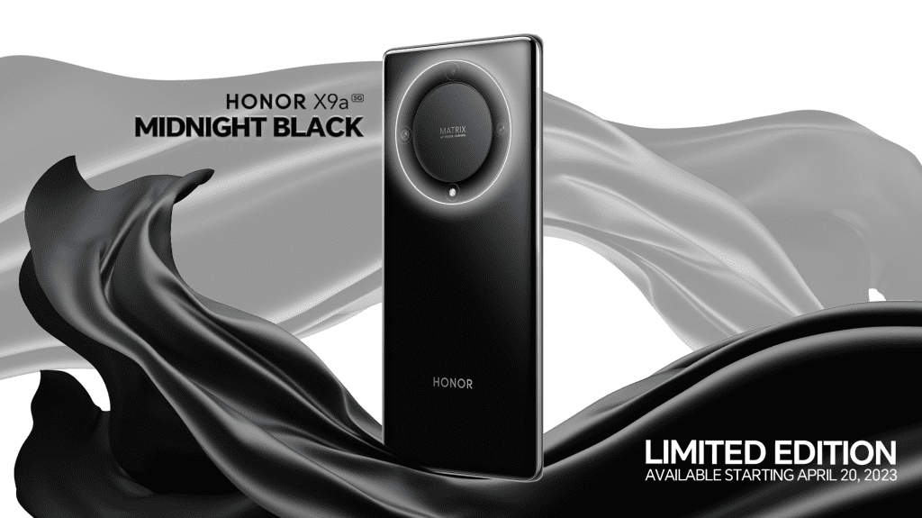 HONOR X9a 5G Midnight Black - Hero Photo