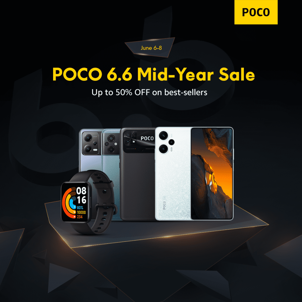 2023 6.6 Sale Deals Guide - POCO 6.6 Mid-Year Sale
