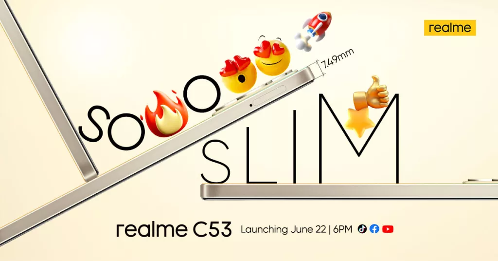 realme C53 - Slim Design