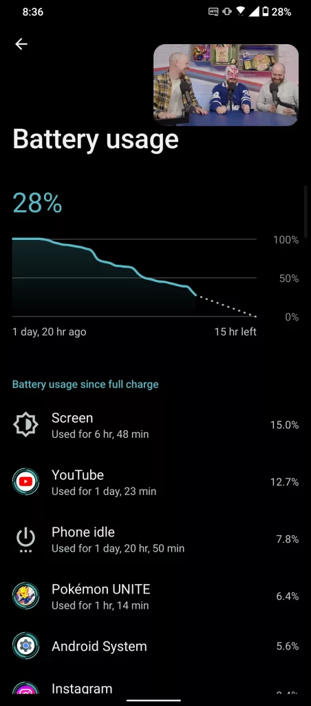 ROG Phone Features - Battery Usage