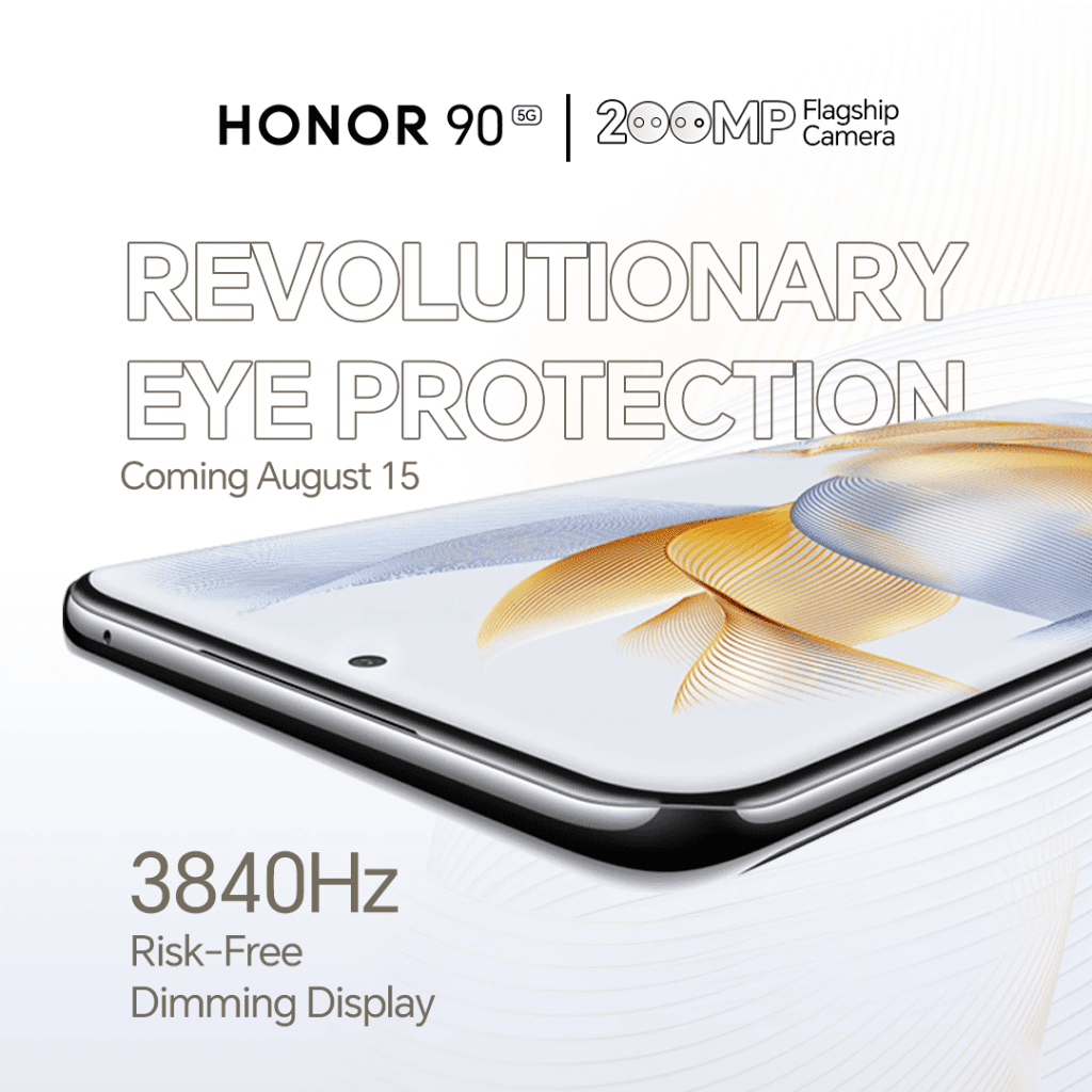 HONOR 90 5G - 3840Hz PWM Dimming