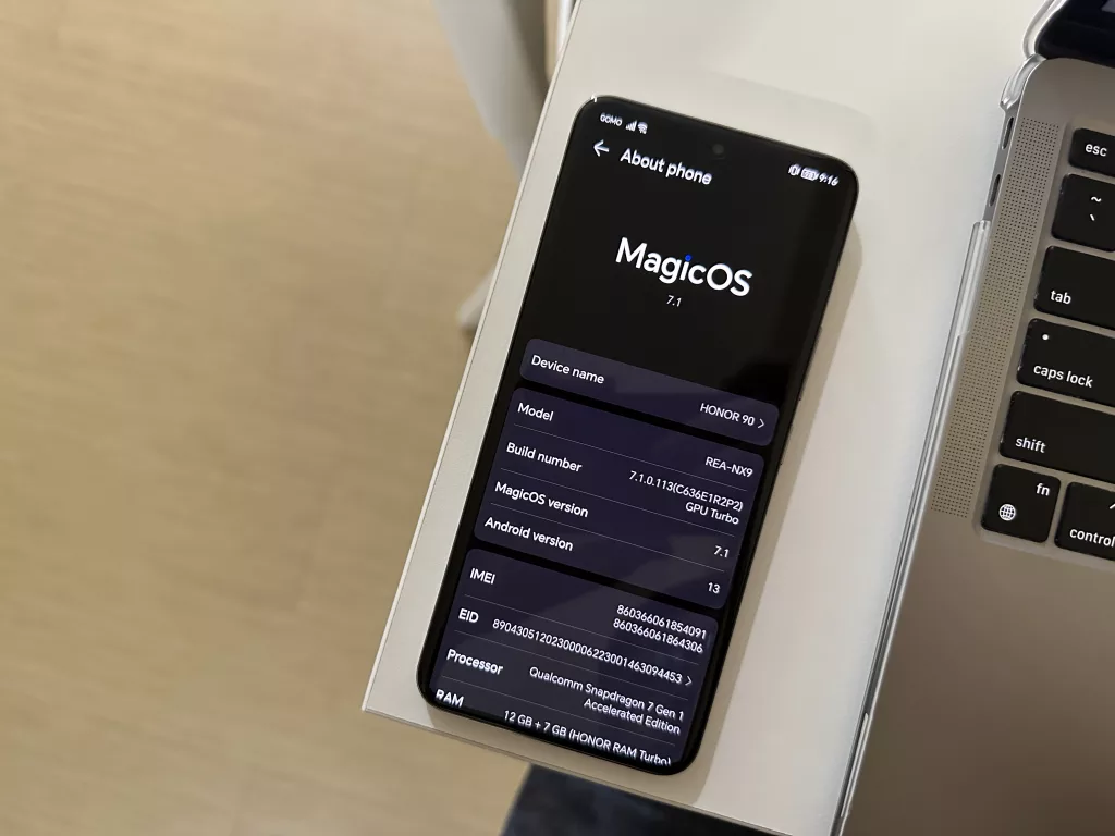 HONOR 90 5G Review - MagicOS 7.1