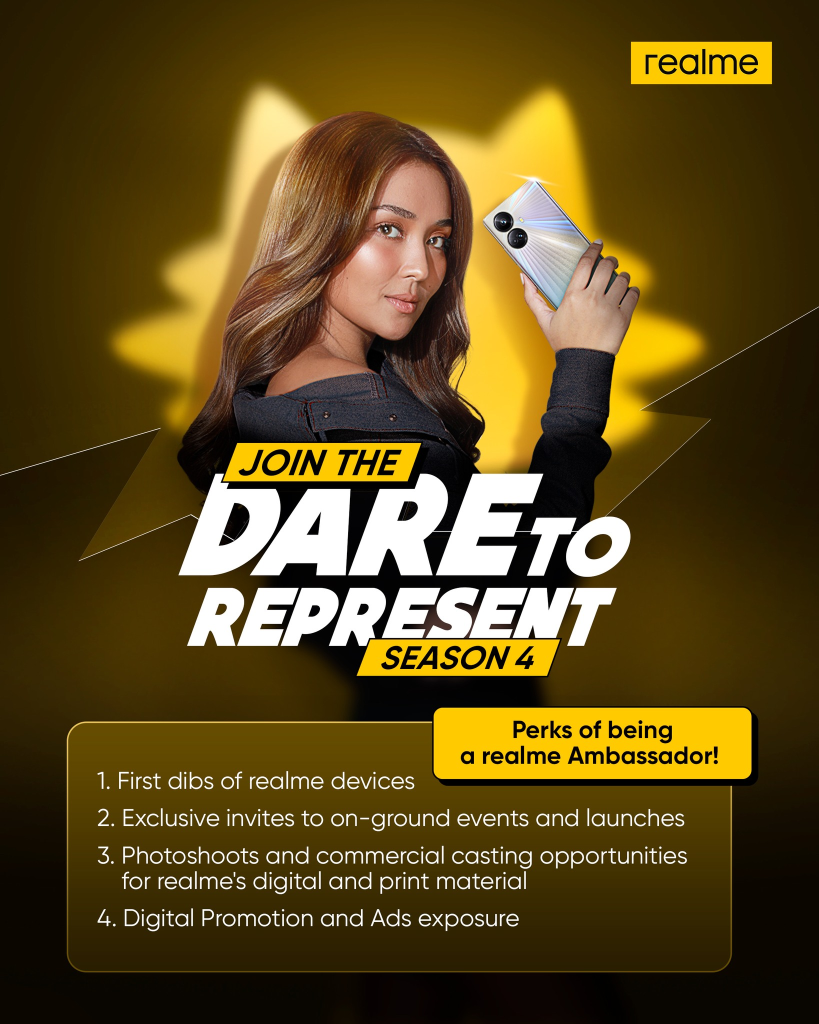 realme Celebrates 5th Year Anniversary - Dare to Represent Season 4