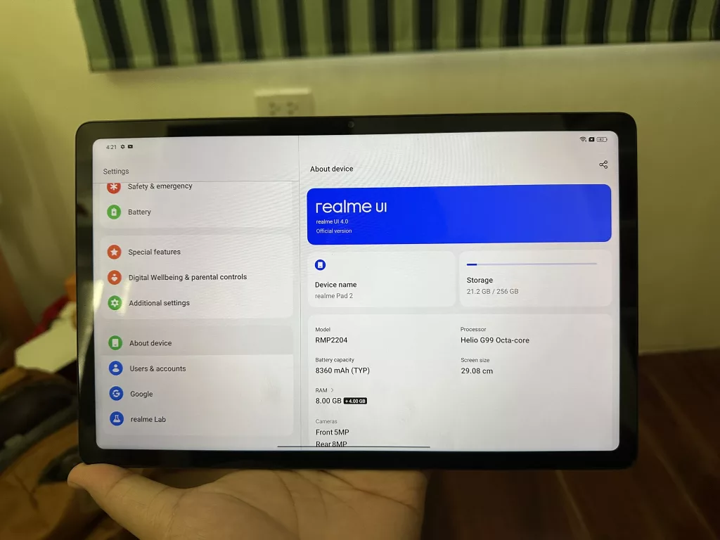 realme Pad 2 Unboxing - realme UI 4.0 for Pad