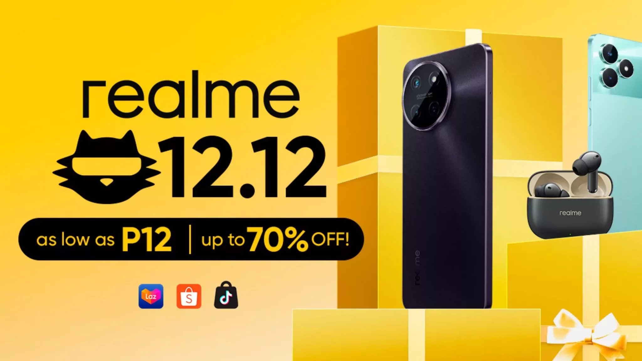 P12 realme Devices on realme 12.12 Sale