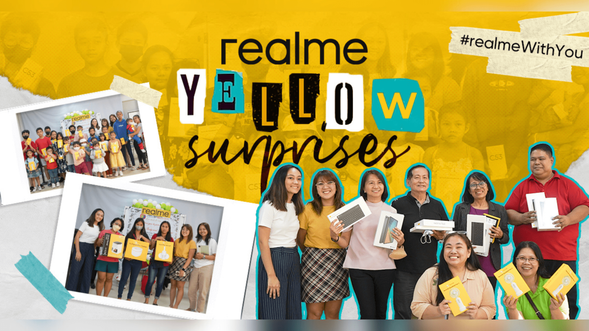 realme's Yellow Surprises Header