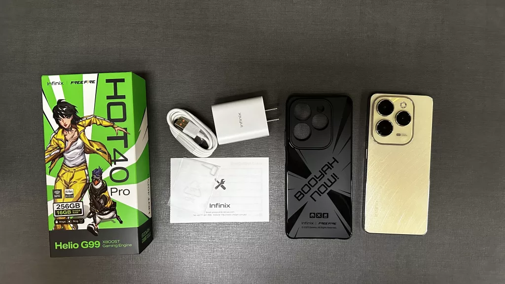 Infinix HOT 40 Pro Review - Inside the Box