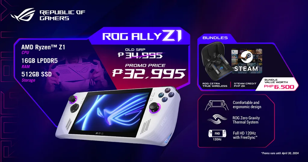 ROG Ally Z1 Price Drop