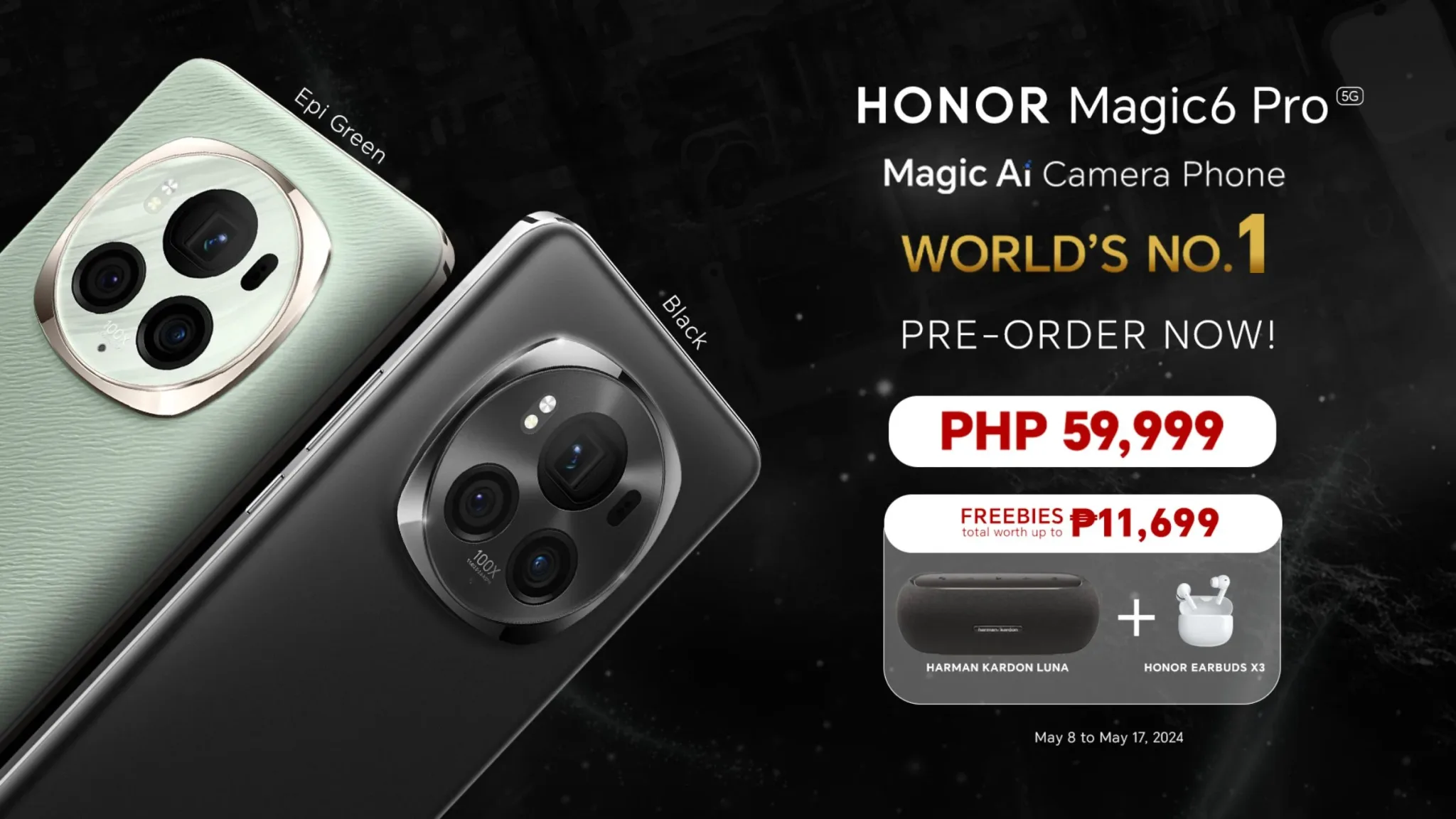 HONOR Magic6 Pro Philippines Header
