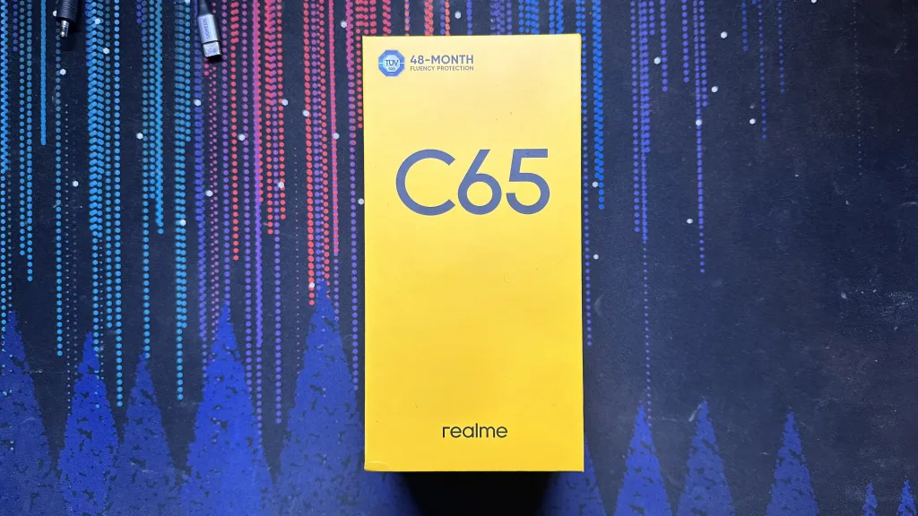 realme C65 First Impressions - Box