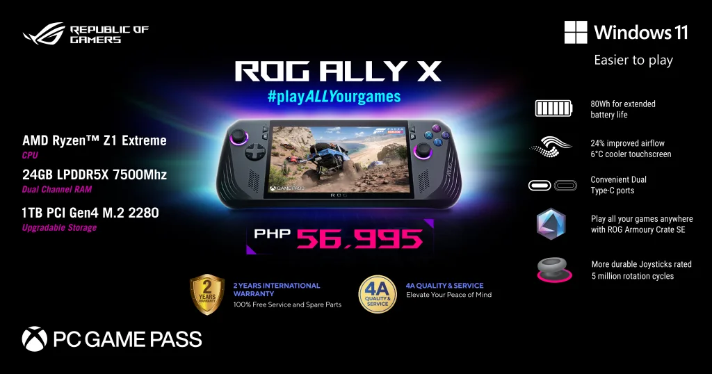 ROG Ally X - Philippines Pricing