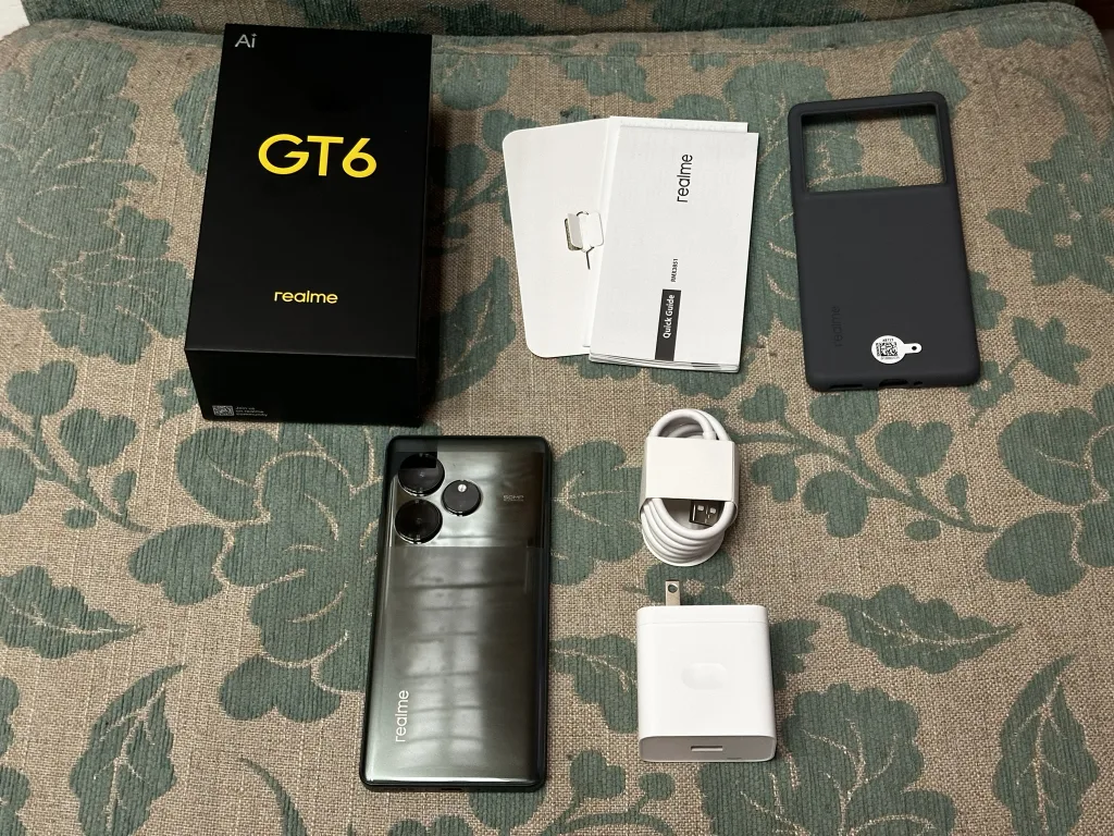 realme GT 6 Review - Inside the Box