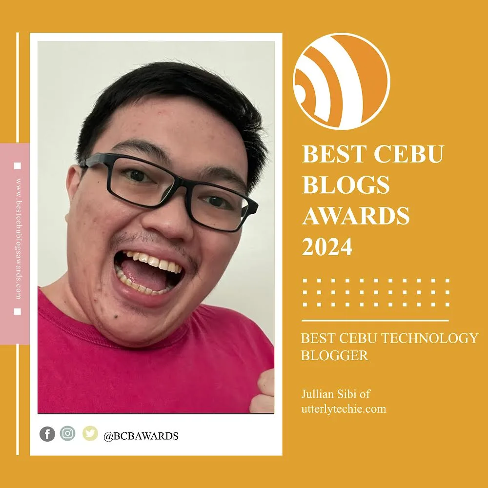 BCBA 2024 - Best Cebu Technology Blogger Finalist Photo