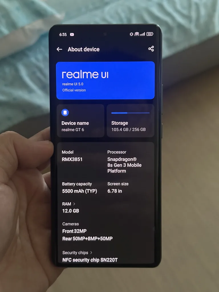 realme GT 6 Review - Performance