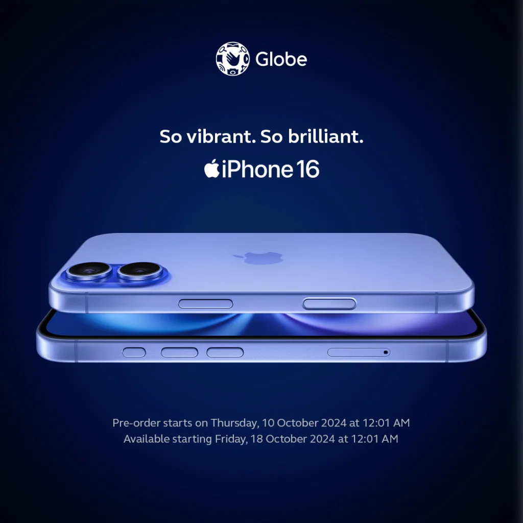 iPhone 16 - Globe Preorder