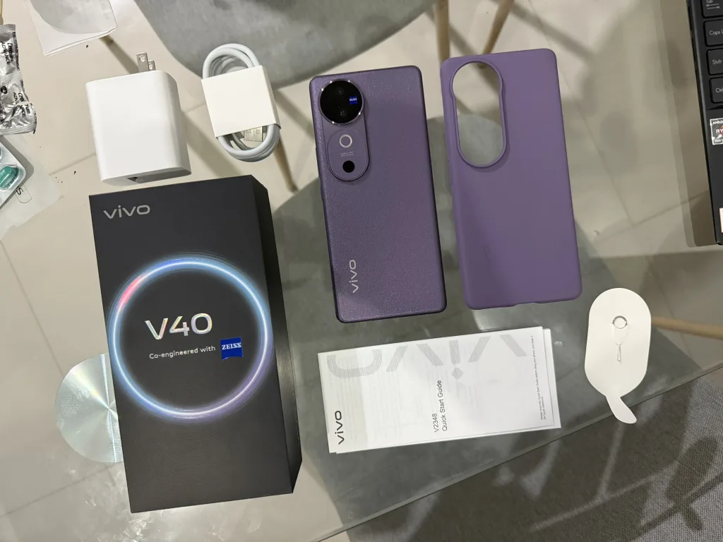 vivo V40 Review - Inside the Box