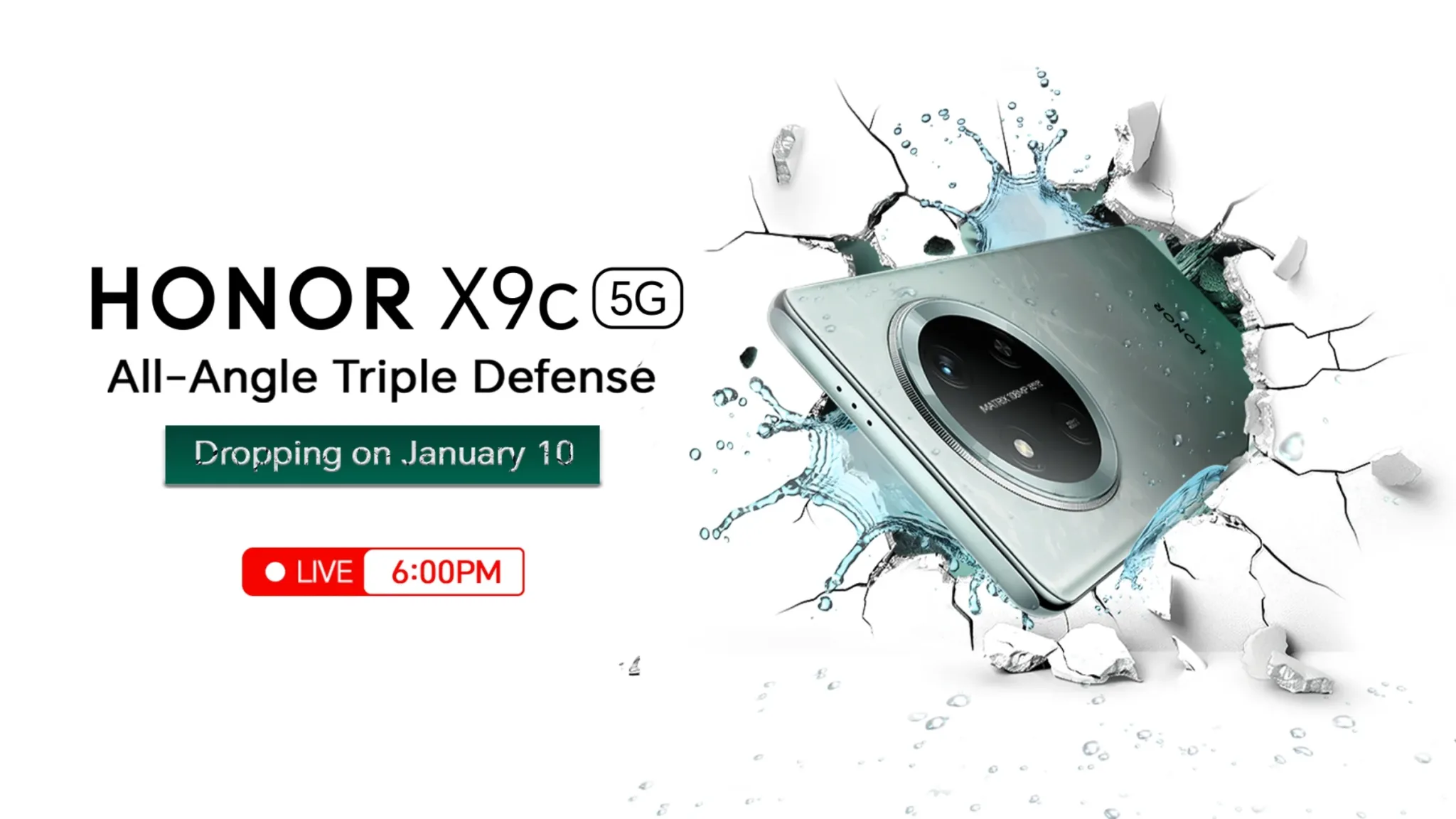 HONOR X9c 5G PH Launch January 10 Header