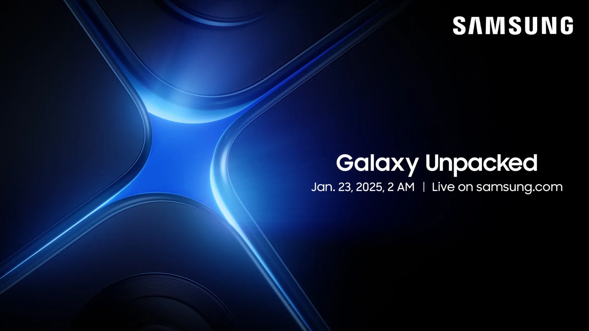 Samsung Galaxy Unpacked January 2025 Header