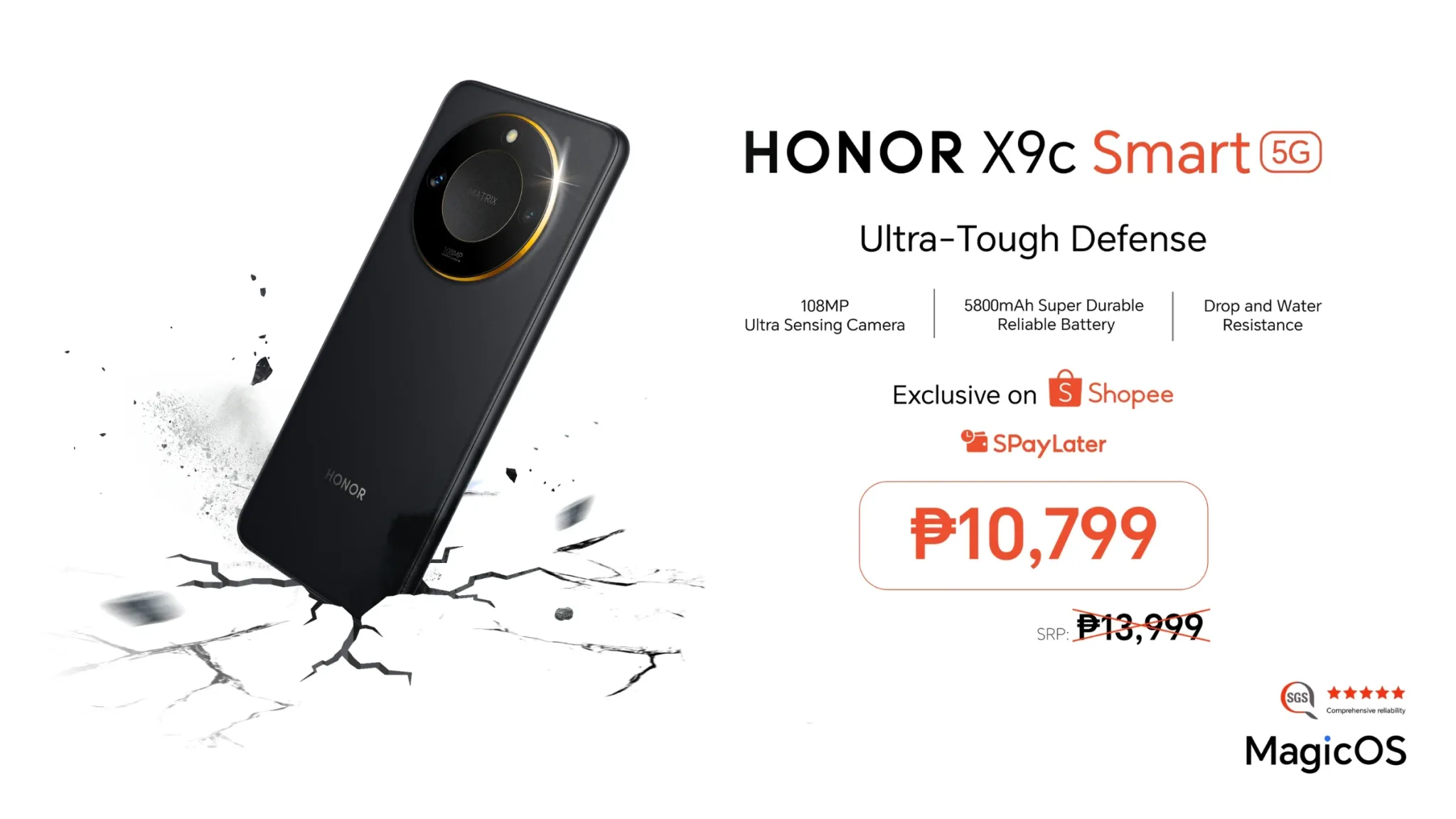 HONOR X9c Smart 5G PH Info Header