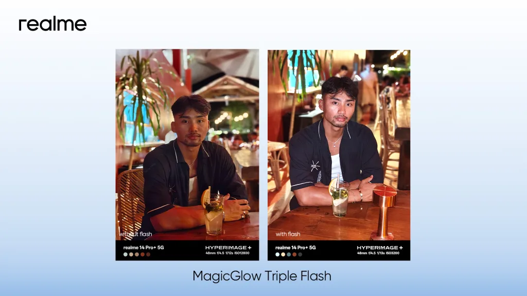 realme 14 Series 5G - MagicGlow Triple Flash