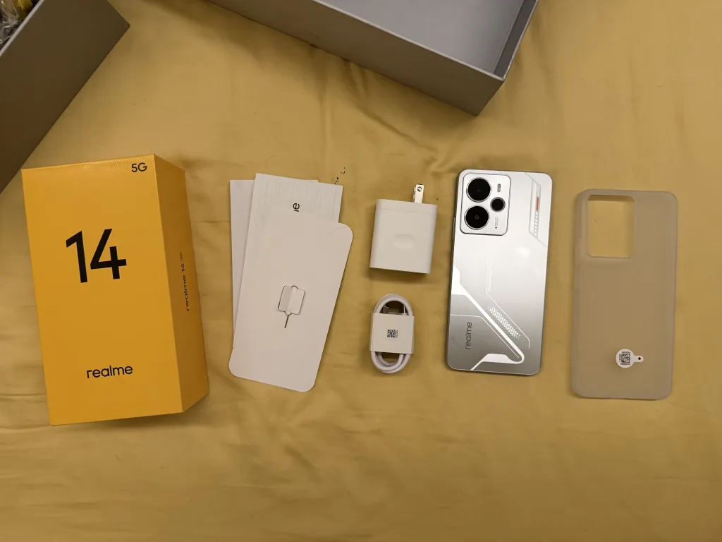 realme 14 5G Review - Inside the Box
