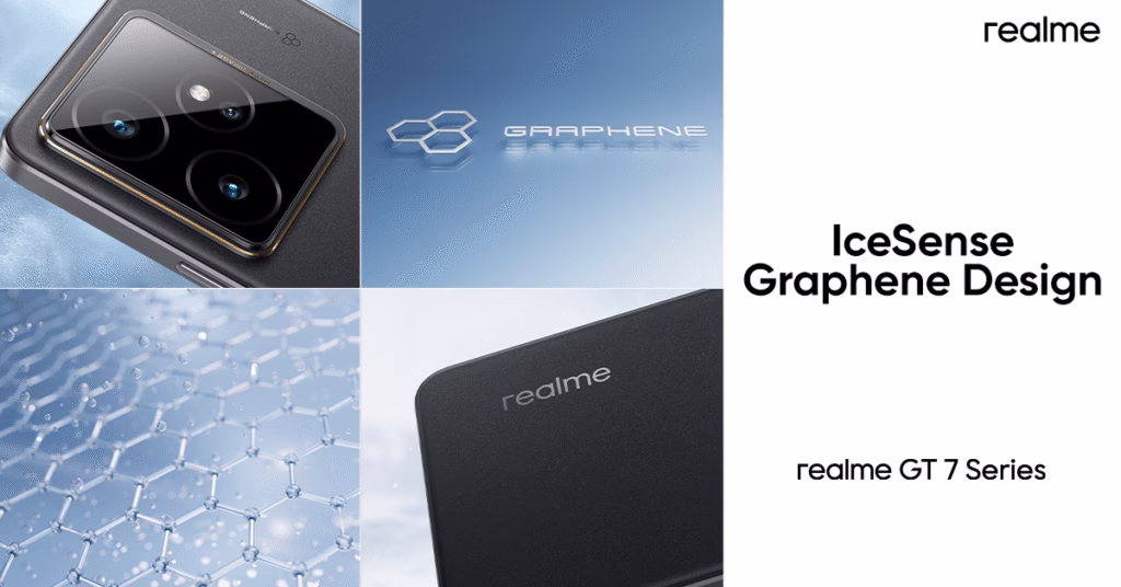 realme GT 7 Series - IceSense Graphene Design