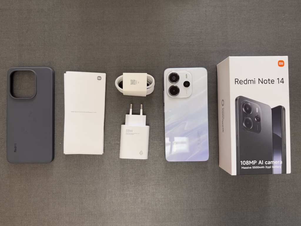 Redmi Note 14 Review - Inside the Box