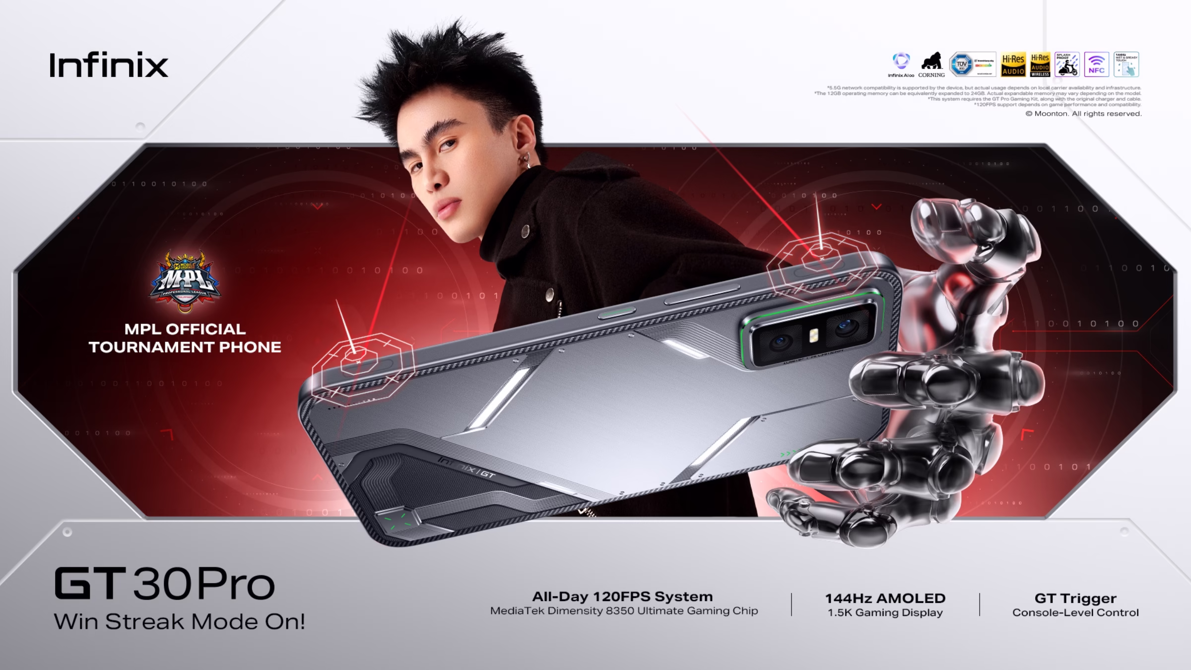 Infinix GT 30 Pro PH Info Header