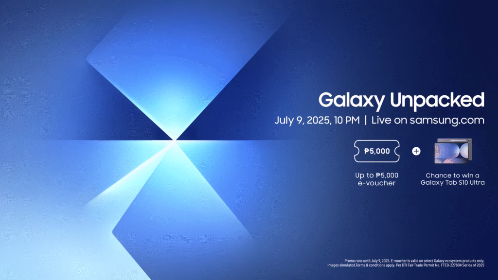 Galaxy Unpacked July 2025 Invitation and Promos