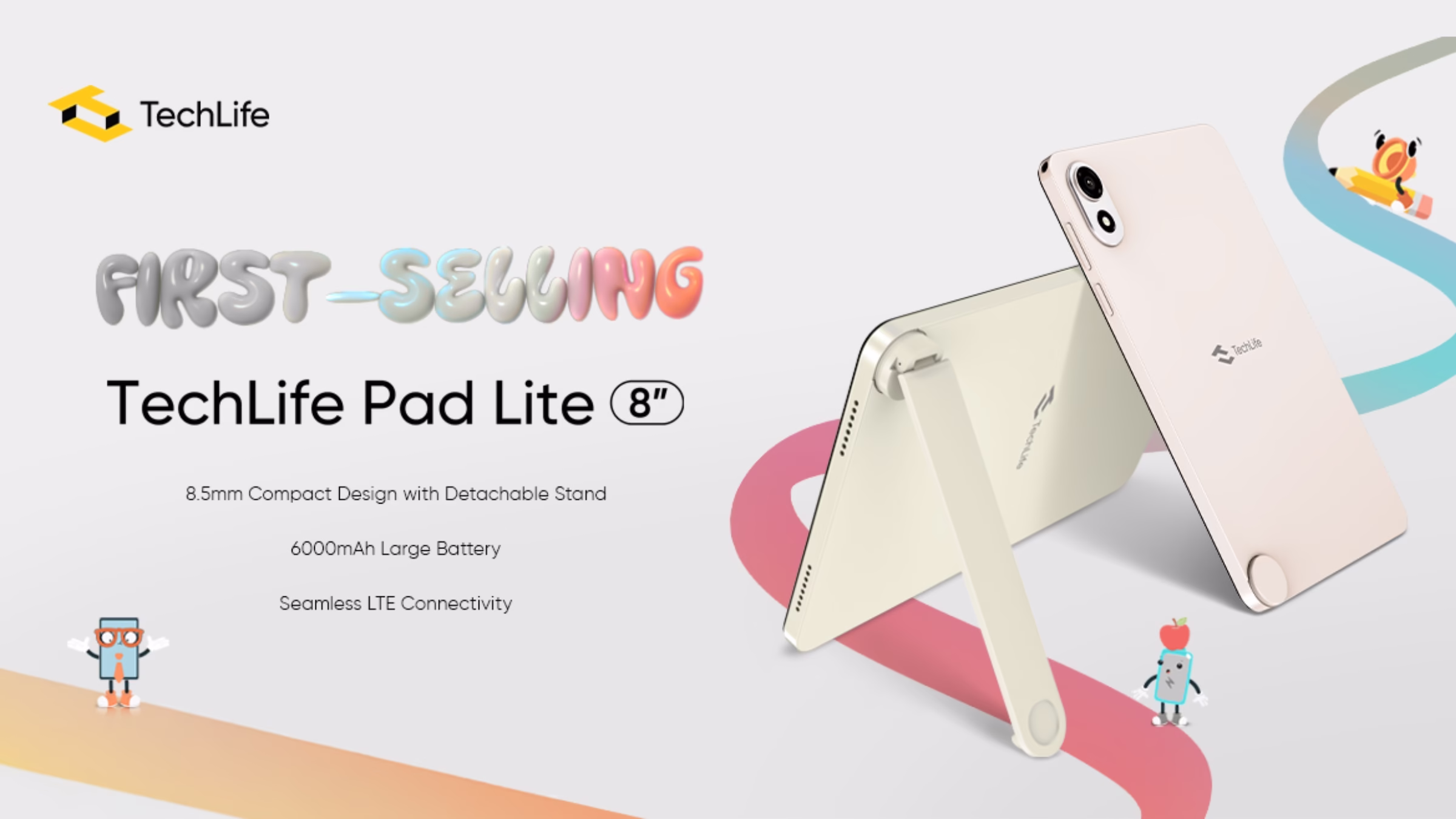 TechLife Pad Lite 8 Inch Philippines Header
